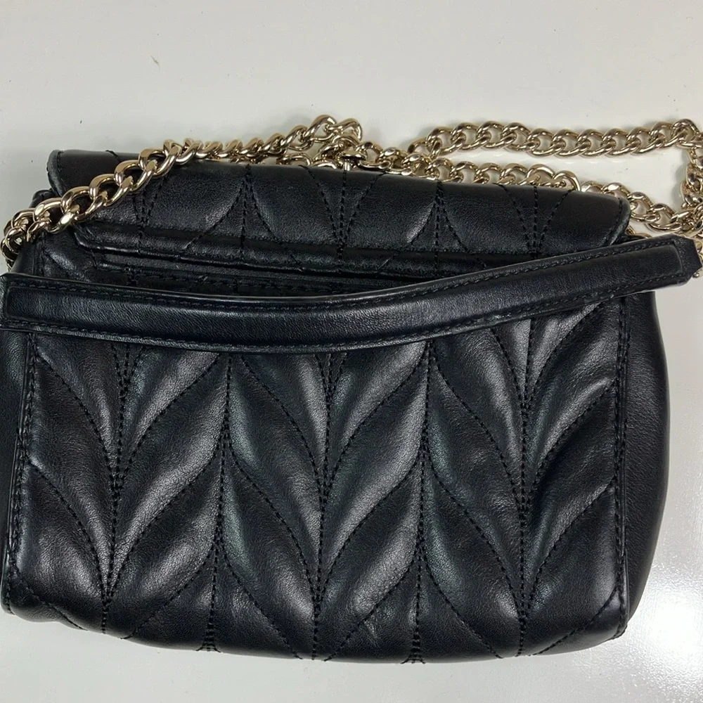 Kate Spade Bariar Lane Quilted Leather Mini‎ Evelyn Shoulder Purse Bag